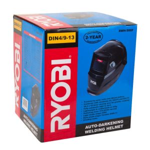 Ryobi – Welding Helmet Variable Shade Control – 92.5mm Ryobi – Welding Helmet Variable Shade Control – 92.5mm