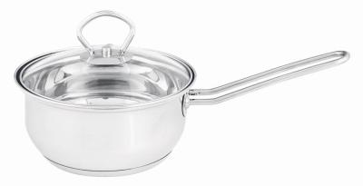 Prestige – 16cm Saucepan With Lid – Silver Prestige – 16cm Saucepan With Lid – Silver