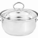 Prestige – 18cm Casserole With Lid – Silver Prestige – 18cm Casserole With Lid – Silver