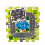 Edu Eva Road Map Puzzle Mat 9 Piece Edu Eva Road Map Puzzle Mat 9 Piece