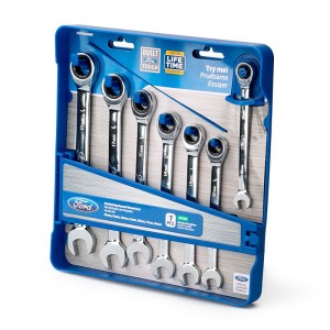 Ford Tools Geared Spanner Wrench Set – 7 Piece (72 Teeth Gear) Ford Tools Geared Spanner Wrench Set – 7 Piece (72 Teeth Gear)