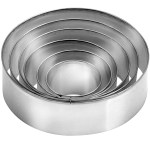 Tescoma – Round-Shape Cookie Cutters – Set of 6 Tescoma – Round-Shape Cookie Cutters – Set of 6