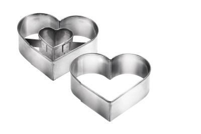 Tescoma – Heart-Shaped Shortcake – Silver Tescoma – Heart-Shaped Shortcake – Silver