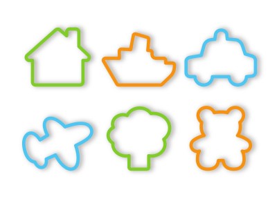 Tescoma – Cookie Cut For Boys – Set of 6 Tescoma – Cookie Cut For Boys – Set of 6