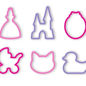 Tescoma – Cookie Cut For Girls – Set of 6 Tescoma – Cookie Cut For Girls – Set of 6