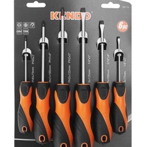 Kendo 6 Piece Screwdriver Set Kendo 6 Piece Screwdriver Set