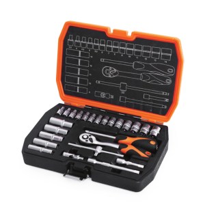 Kendo 25 Piece Socket Set 1/4″ Dr 10 – 24mm Kendo 25 Piece Socket Set 1/4″ Dr 10 – 24mm