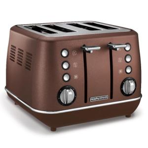 Morphy Richards – 4 Slice 1800W Evoke Toaster – Bronze Morphy Richards – 4 Slice 1800W Evoke Toaster – Bronze