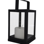 The Gift Shop – Lela Black Lantern – Including Candle The Gift Shop – Lela Black Lantern – Including Candle