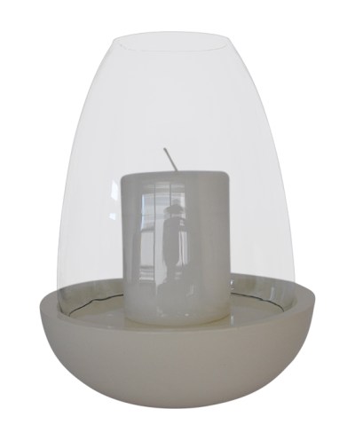 The Gift Shop – Mara White Lantern (Medium) – Including Candle The Gift Shop – Mara White Lantern (Medium) – Including Candle