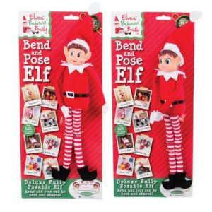 Xmas – Elf – Naughty – Elf Poseable – 30cm Xmas – Elf – Naughty – Elf Poseable – 30cm