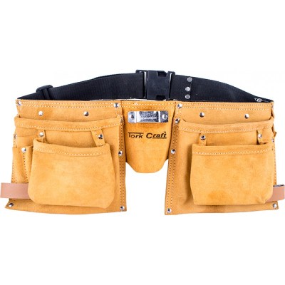 Tork Craft 11 Pocket Leather Tool Belt Tork Craft 11 Pocket Leather Tool Belt