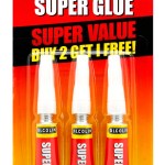 Alcolin – Super Glue Value Pack – 3 X 3g Alcolin – Super Glue Value Pack – 3 X 3g