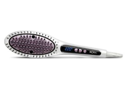 Solac Hot Brush – White/Purple Solac Hot Brush – White/Purple