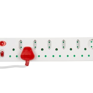 Nexus – 12 Way Surge Multi-Plug – White Nexus – 12 Way Surge Multi-Plug – White