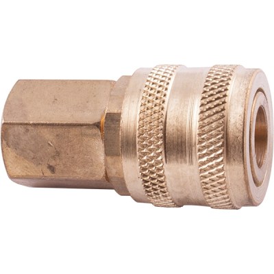 Aircraft Quick Coupler Aro Style Brass 1/4″ Female Aircraft Quick Coupler Aro Style Brass 1/4″ Female