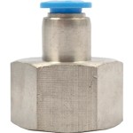 Aircraft Pu Hose Fitting Straight Stud 6mm-1/2 F Aircraft Pu Hose Fitting Straight Stud 6mm-1/2 F