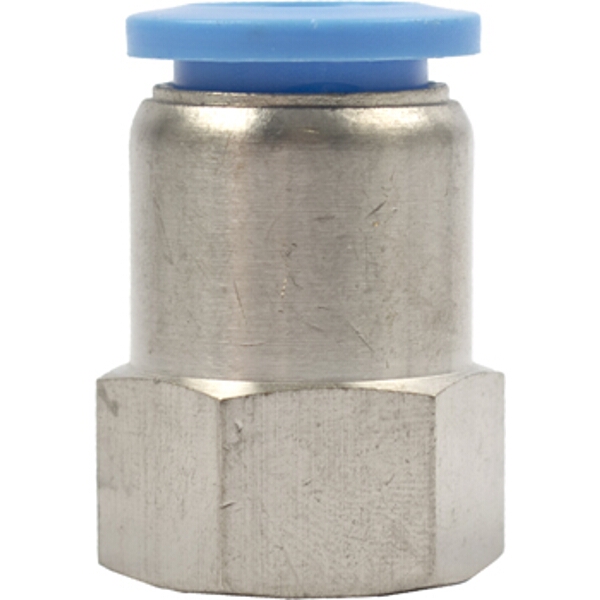 Aircraft Pu Hose Fitting Straight Stud 12mm-1/4 F Aircraft Pu Hose Fitting Straight Stud 12mm-1/4 F