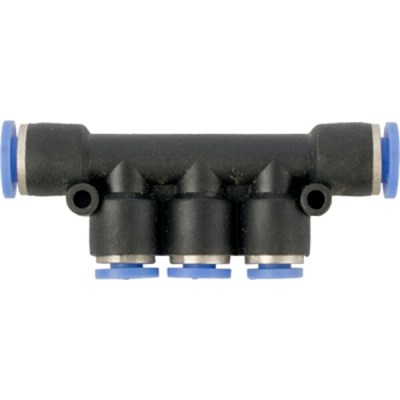 Aircraft Pu Hose Fitting Manifold 6mm-4mm Aircraft Pu Hose Fitting Manifold 6mm-4mm