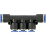 Aircraft Pu Hose Fitting Manifold 6mm-4mm Aircraft Pu Hose Fitting Manifold 6mm-4mm