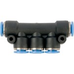 Aircraft Pu Hose Fitting Manifold 6mm-6mm Aircraft Pu Hose Fitting Manifold 6mm-6mm