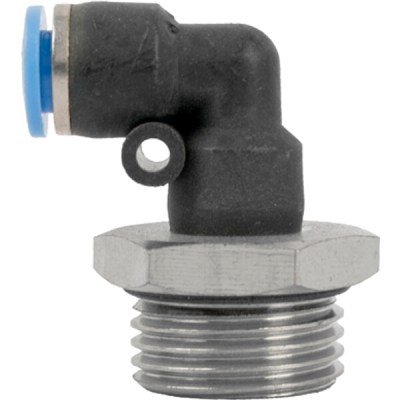 Aircraft Elbow W/O-Ring 6mm-1/2 M Pu Hose Fitting Aircraft Elbow W/O-Ring 6mm-1/2 M Pu Hose Fitting