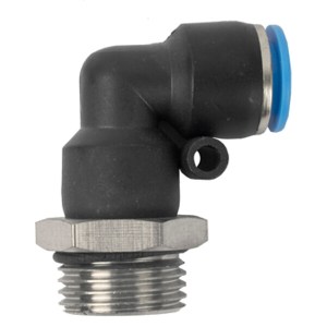 Aircraft Pu Hose Fitting Elbow W/O-Ring 10mm-1/2M Aircraft Pu Hose Fitting Elbow W/O-Ring 10mm-1/2M