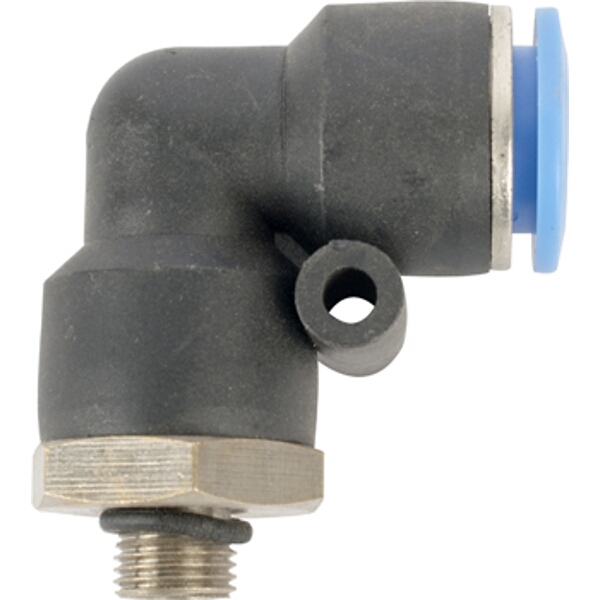 Aircraft Elbow W/O-Ring 12mm-1/8 M Pu Hose Fitting Aircraft Elbow W/O-Ring 12mm-1/8 M Pu Hose Fitting