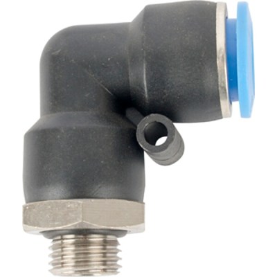 Aircraft Elbow W/O-Ring 12mm-1/4 M Pu Hose Fitting Aircraft Elbow W/O-Ring 12mm-1/4 M Pu Hose Fitting