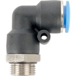 Aircraft Elbow W/O-Ring 12mm-3/8 M Pu Hose Fitting Aircraft Elbow W/O-Ring 12mm-3/8 M Pu Hose Fitting