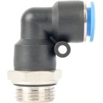 Aircraft Elbow W/O-Ring 12mm-1/2 M Pu Hose Fitting Aircraft Elbow W/O-Ring 12mm-1/2 M Pu Hose Fitting