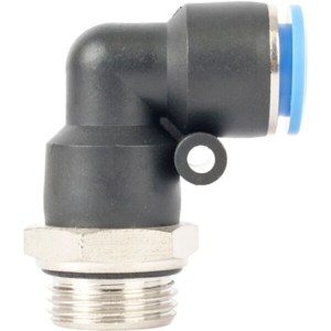 Aircraft Elbow W/O-Ring 12mm-1/2 M Pu Hose Fitting Aircraft Elbow W/O-Ring 12mm-1/2 M Pu Hose Fitting