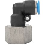 Aircraft Pu Hose Fitting Elbow 8mm-1/2 F Aircraft Pu Hose Fitting Elbow 8mm-1/2 F