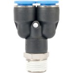 Aircraft Pu Hose Fitting Y Joint 12mm-1/2 M Aircraft Pu Hose Fitting Y Joint 12mm-1/2 M