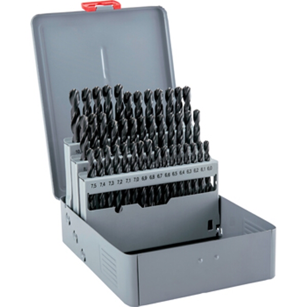 Alpen Hss Sprint Drill Bit Set 41 Piece 6-10mm X 0.1M In Metal Case Alpen Hss Sprint Drill Bit Set 41 Piece 6-10mm X 0.1M In Metal Case