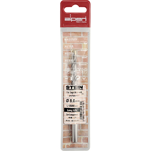 Alpen Masonry Drill Bit Long Life 20 X 160mm Alpen Masonry Drill Bit Long Life 20 X 160mm