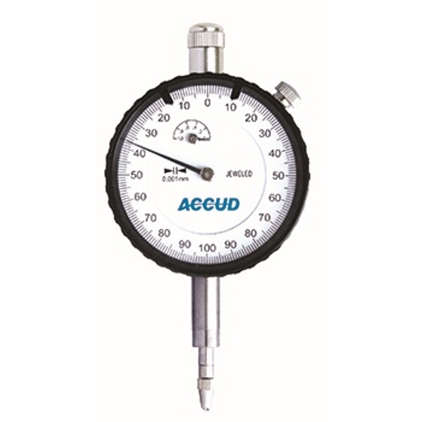 ACCUD Dial Indicator Lug Back 0-10mm 0.01mm ACCUD Dial Indicator Lug Back 0-10mm 0.01mm