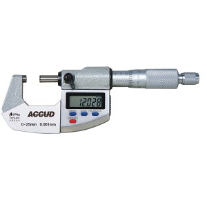 ACCUD Digital Outside Micrometer.Ip65. 75-100mm (0.001mm) ACCUD Digital Outside Micrometer.Ip65. 75-100mm (0.001mm)
