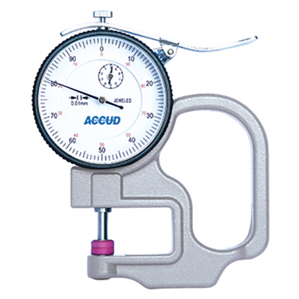 ACCUD Thickness Gauge Flat-Flat Tips 0-10mm(A Type) ACCUD Thickness Gauge Flat-Flat Tips 0-10mm(A Type)