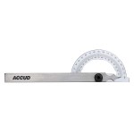 ACCUD Protractor 80X120mm 0-180 ACCUD Protractor 80X120mm 0-180