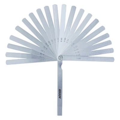ACCUD Long Feeler Gauge Length 150mm 0.05-1.00mm ACCUD Long Feeler Gauge Length 150mm 0.05-1.00mm