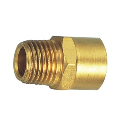 Aircraft Reducer Brass 1/4X1/2 M/F Aircraft Reducer Brass 1/4X1/2 M/F