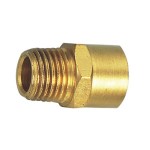 Aircraft Reducer Brass 3/8X3/8 M/F Aircraft Reducer Brass 3/8X3/8 M/F