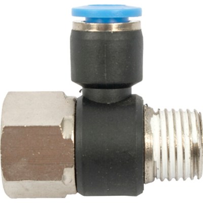 Aircraft Pu Hose Fitting Tee 6mm x 1/4″F x 1/4″M Aircraft Pu Hose Fitting Tee 6mm x 1/4″F x 1/4″M