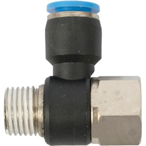 Aircraft Pu Hose Fitting Tee 8mm x 1/4″F x 1/4″M Aircraft Pu Hose Fitting Tee 8mm x 1/4″F x 1/4″M