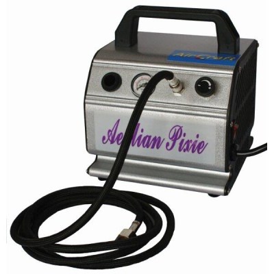 Aircraft Airbrush Comp 1/6 Hp W/Hose & Filter Single Outlet Aircraft Airbrush Comp 1/6 Hp W/Hose & Filter Single Outlet