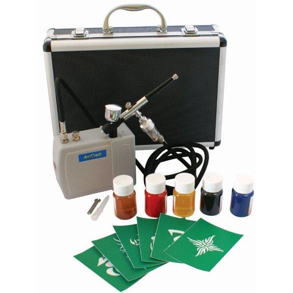 Aircraft Comp Mini Air – Battery – A138 Airbrush + 5x Paint x6 Stencils Aircraft Comp Mini Air – Battery – A138 Airbrush + 5x Paint x6 Stencils