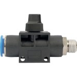 Aircraft Pu Hose Fitting Valve 12mm x 1/4″M Aircraft Pu Hose Fitting Valve 12mm x 1/4″M