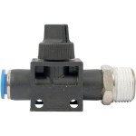 Aircraft Pu Hose Fitting Valve 8mm x 3/8″M Aircraft Pu Hose Fitting Valve 8mm x 3/8″M