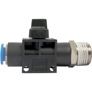 Aircraft Pu Hose Fitting Valve 10mm x 1/2″M Aircraft Pu Hose Fitting Valve 10mm x 1/2″M